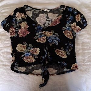 Floral Crop Top